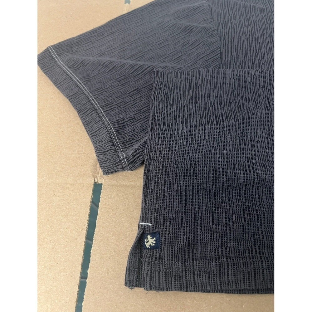 Nat Nast Black Polo Shirt Size L Short Sleeve Modal Polyester Blend Adult - Picture 10 of 11